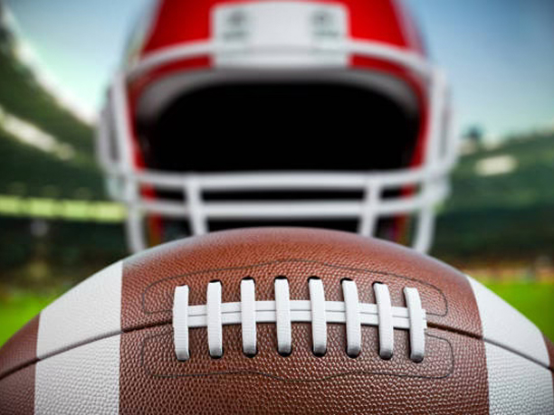 Live football match atmosphere